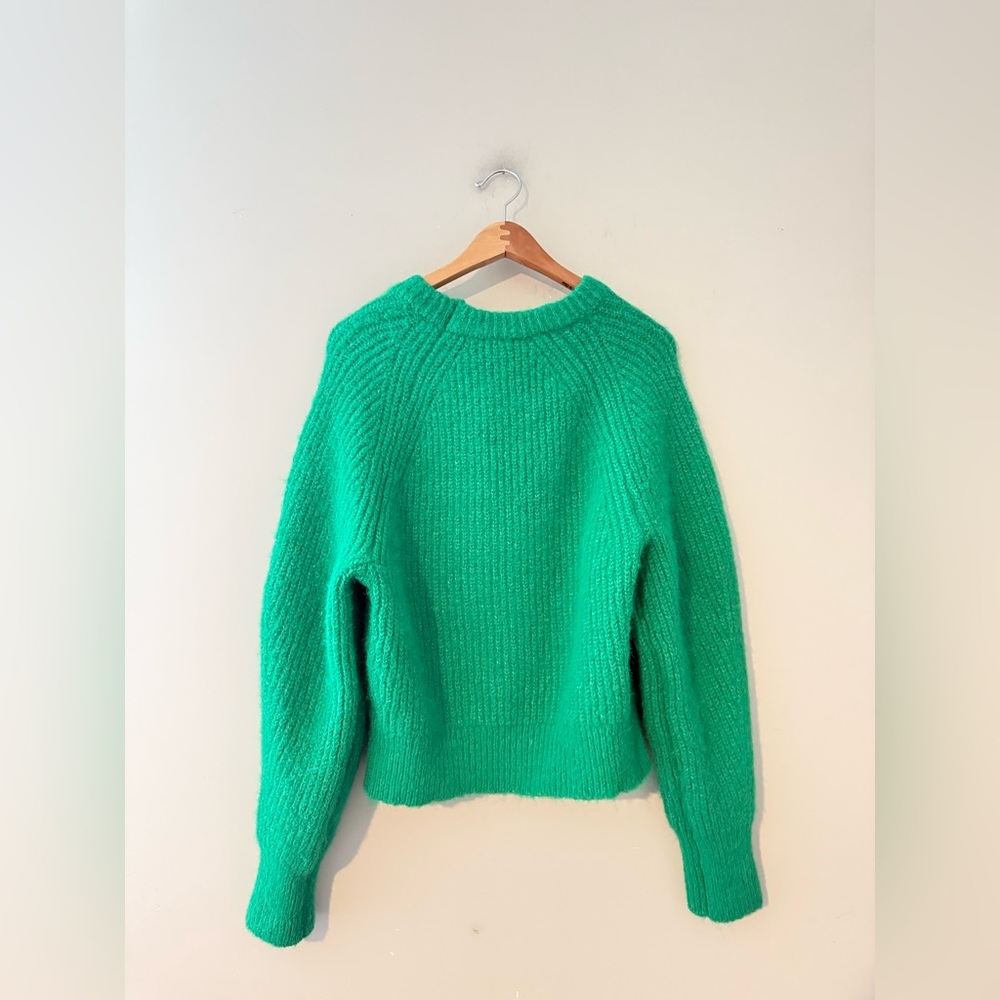 Anthropologie Maeve Green‎ Knit Sweater Large ASTR the label Pilcro Revolve - Picture 6 of 6